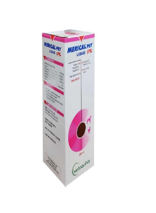 ROTZ Merical Pet DS 360 ml Calcium Supplement for Strong Bones in Dogs and Cats - Vitamin, Calcium & Mineral Supplement - Image 5